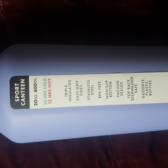💥BUY 5 GET 3 FREE Women's CORKCICLE Sport Canteen Periwinkle 20oz - Picture 4 of 6